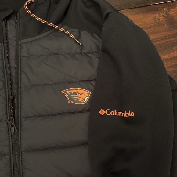 Columbia Oregon State Beavers Collegiate Out-Shield Hybrid Hoodie - Picture 5 of 7